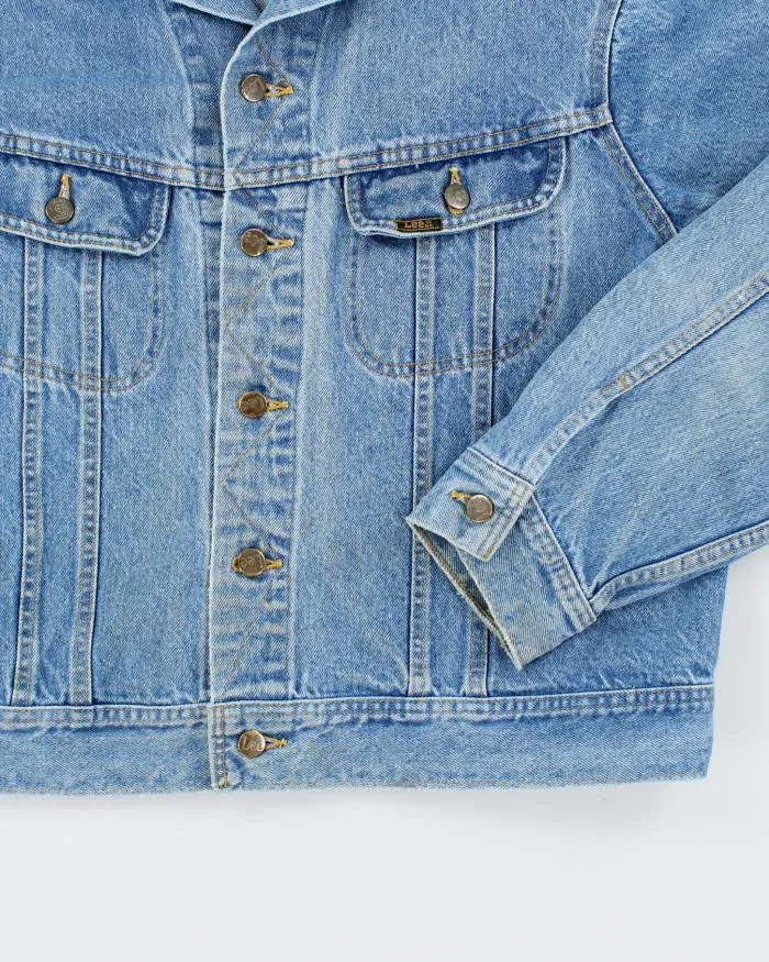 Vintage 90's Lee Light Wash Denim Jacket - L sold by Rokit product image thumbnail 4