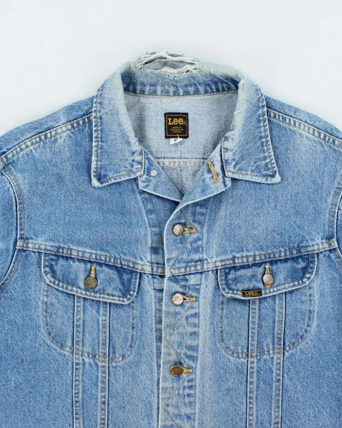 Vintage 90's Lee Light Wash Denim Jacket - L sold by Rokit product image thumbnail 3