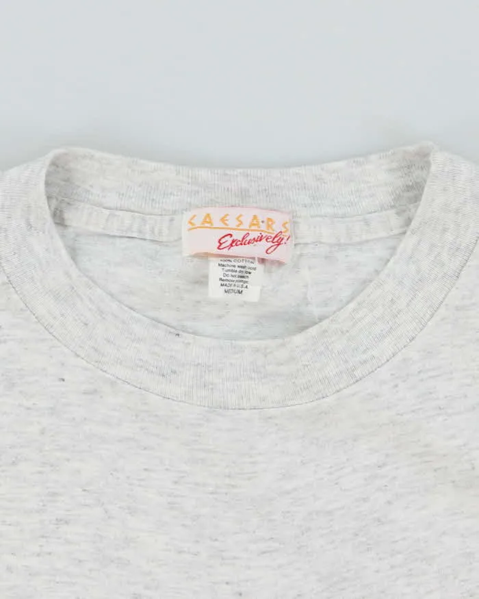 Vintage 90's Caesars Embroidered Single Stitch T-Shirt - M sold by Rokit product image thumbnail 5