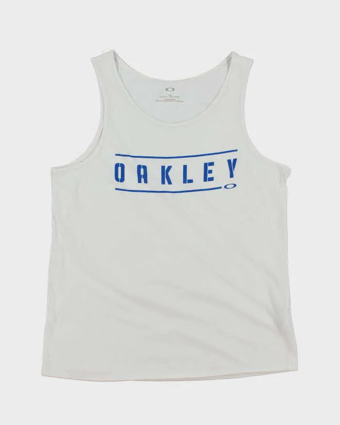 Vintage 2000's Oakley Spell Out Graphic Vest - L sold by Rokit