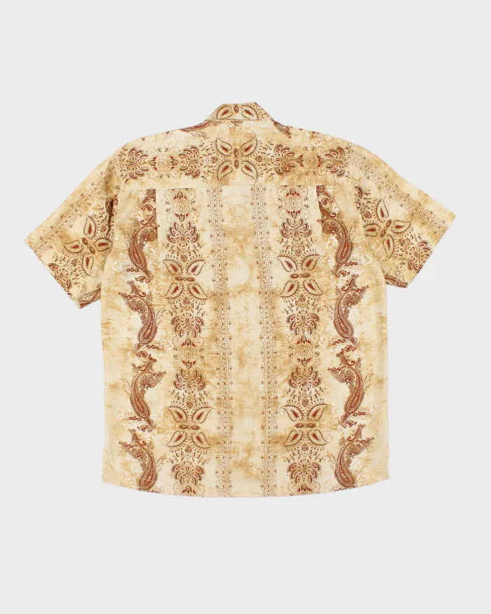 Vintage 2000's Tommy Bahama Patterned Short Sleeve Shirt - S sold by Rokit product image thumbnail 2