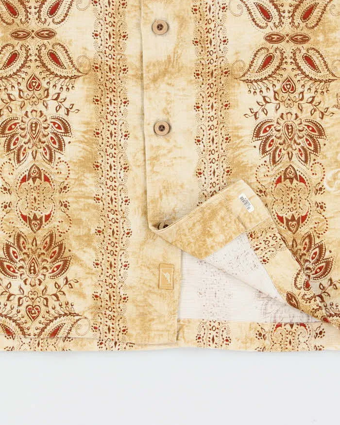 Vintage 2000's Tommy Bahama Patterned Short Sleeve Shirt - S sold by Rokit product image thumbnail 4
