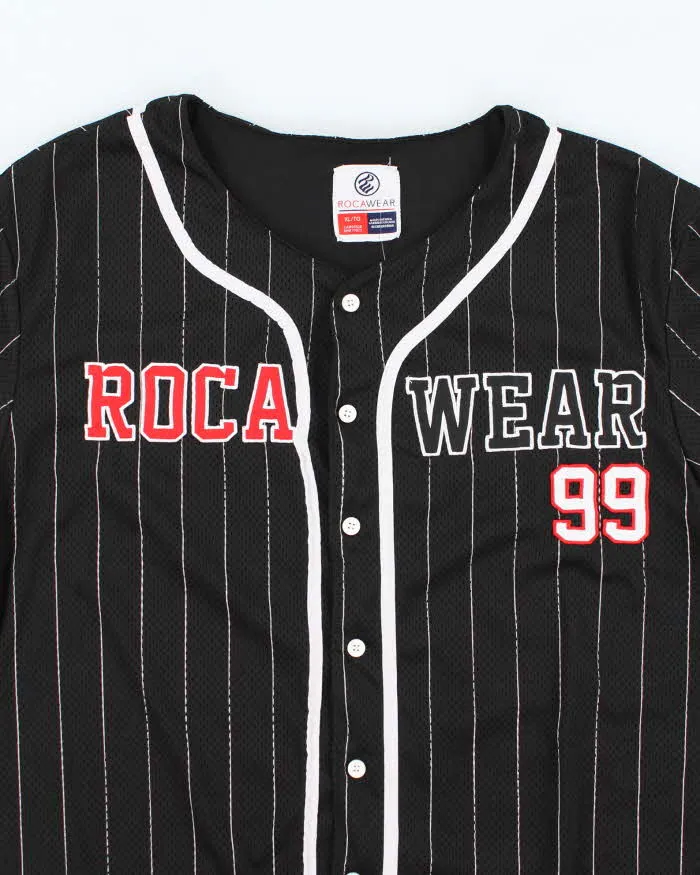 Vintage Y2K Rocawear Spell Out Baseball Jersey - XL sold by Rokit product image thumbnail 3