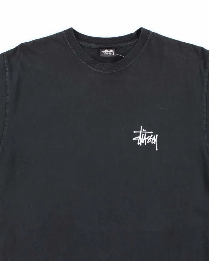 Vintage 2000's Stussy Spell Out Graphic T-Shirt - M sold by Rokit product image thumbnail 3