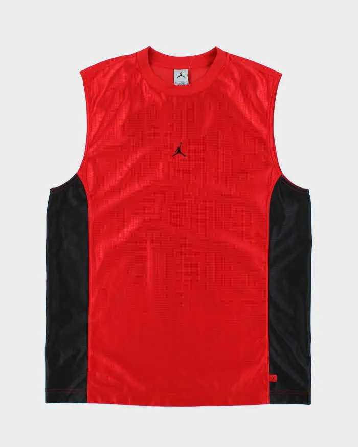 Vintage 2000's Jordan Embroidered Logo Basketball Jersey - L sold by Rokit