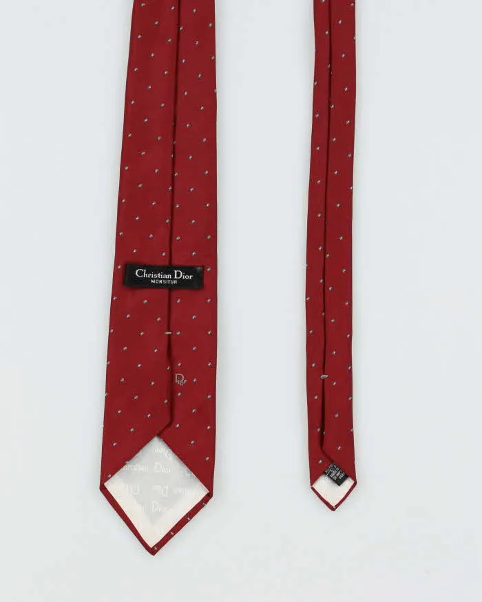 Vintage Christian Dior Silk Blend Tie sold by Rokit product image thumbnail 2
