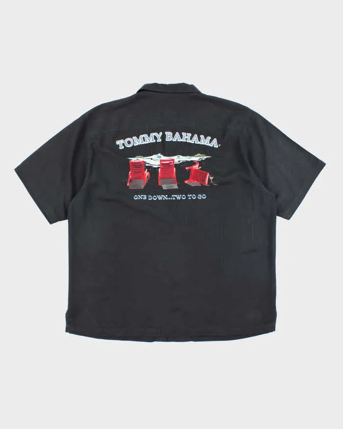 Vintage Tommy Bahama Silk Embroidered Hawaiian Shirt - XL sold by Rokit product image thumbnail 2