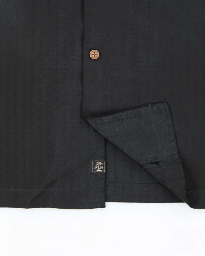 Vintage Tommy Bahama Silk Embroidered Hawaiian Shirt - XL sold by Rokit product image thumbnail 4