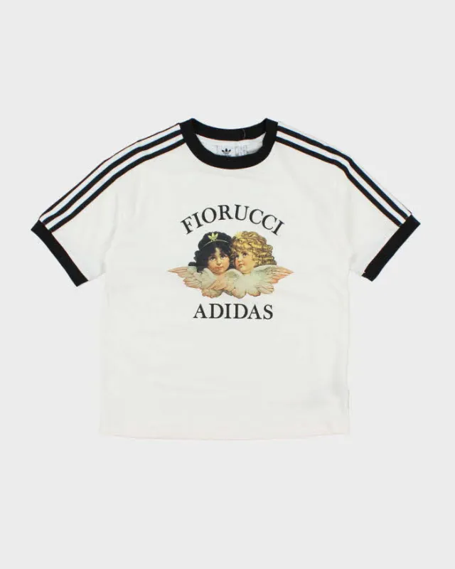 Adidas x Fiorucci Three Stripe Graphic T-Shirt - S sold by Rokit
