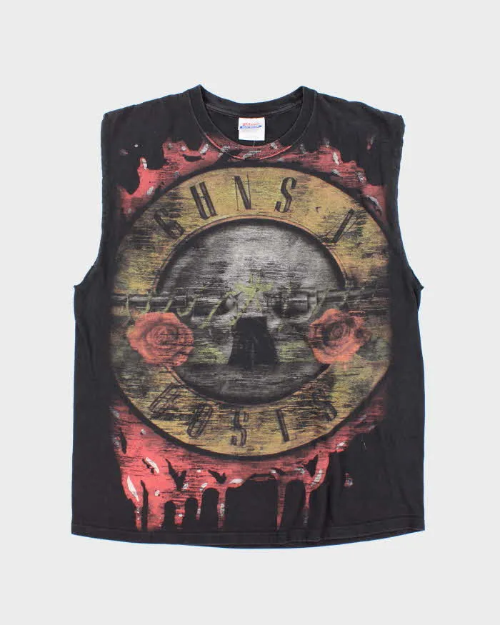 Vintage Y2K Guns n Roses All Over Print Sleeveless T-Shirt - XL sold by Rokit