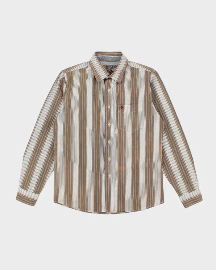 Vintage 2000's True Religion Striped Shirt - M sold by Rokit