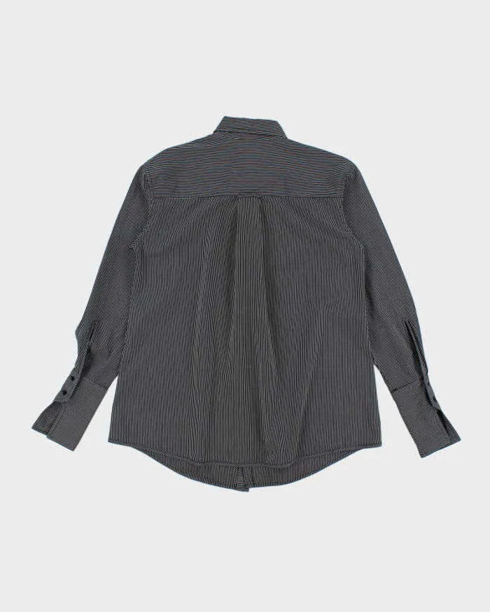 Vintage Y2K Diesel Fine Striped Long Sleeve Shirt - XS sold by Rokit product image thumbnail 2
