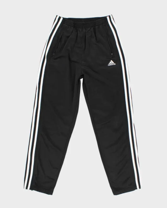Vintage 90's Adidas Three Stripe Side Poppers Tracksuit Bottoms - S sold by Rokit