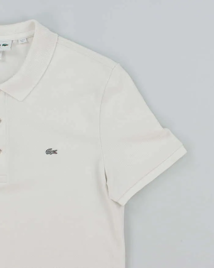 Vintage 2000's Lacoste Small Silver Croc Polo Shirt - M sold by Rokit product image thumbnail 4