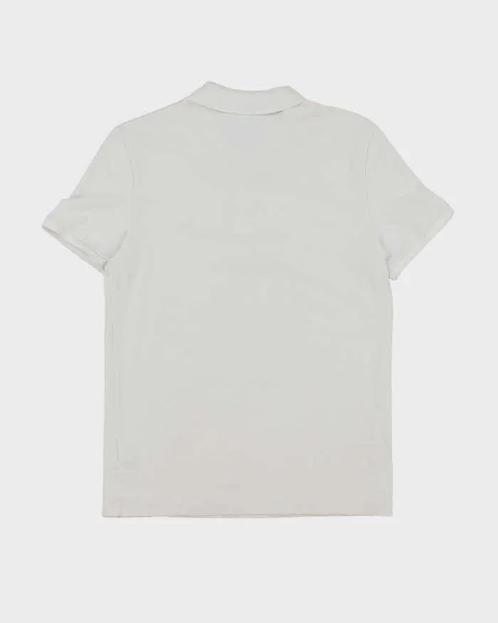 Vintage 2000's Lacoste Small Silver Croc Polo Shirt - M sold by Rokit product image thumbnail 2