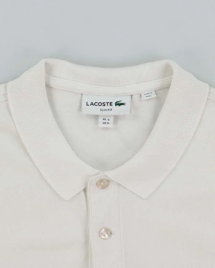 Vintage 2000's Lacoste Small Silver Croc Polo Shirt - M sold by Rokit product image thumbnail 5