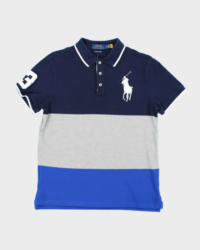 Vintage Y2K Ralph Lauren Big Horse Embroidery Polo Shirt - M sold by Rokit
