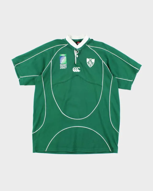Vintage Ireland Rugby World Cup 2005 Sports Shirt - XL made by Rokit