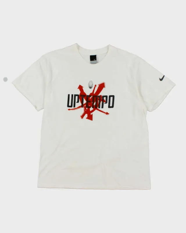 Vintage 2000's Nike Uptempo Graphic T-Shirt - L sold by Rokit