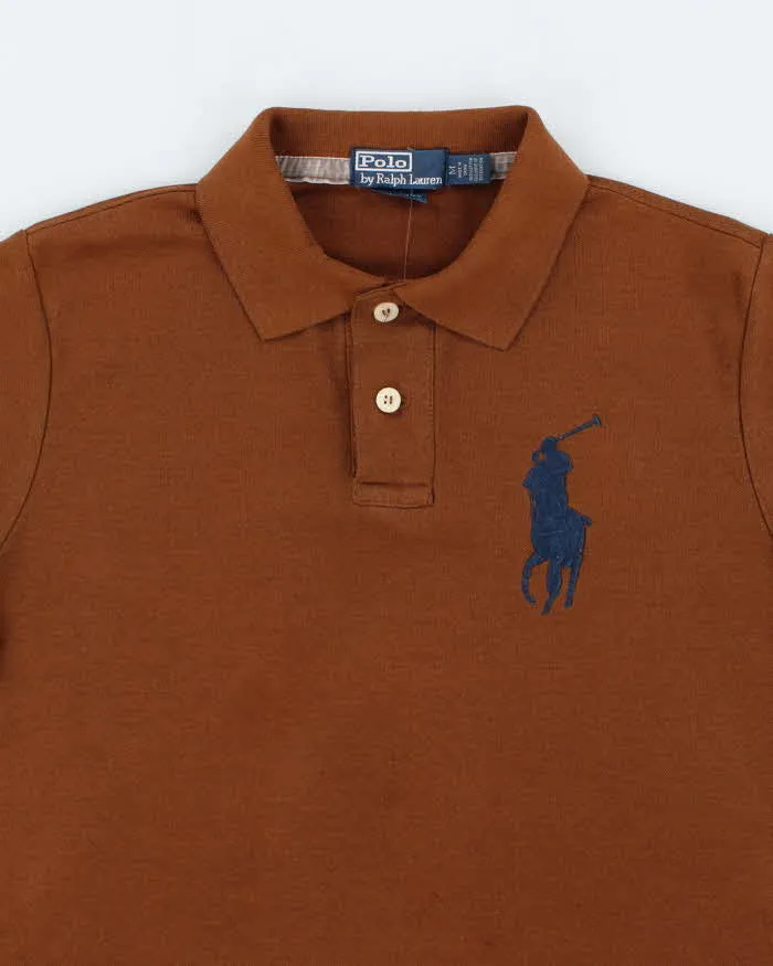 Vintage 2000's Ralph Lauren BIg Horse Embroidered Polo Shirt - M sold by Rokit product image thumbnail 3