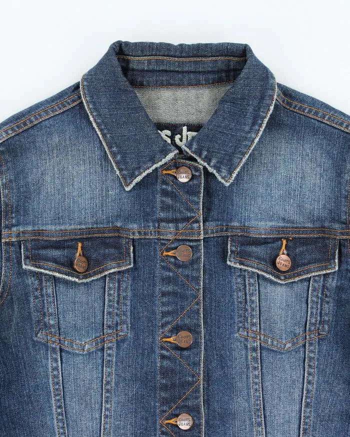 00s Roots Jeans Dark Wash Denim Jacket - M sold by Rokit product image thumbnail 3