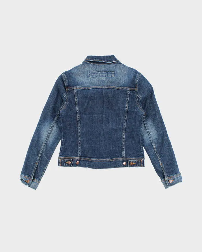 00s Roots Jeans Dark Wash Denim Jacket - M sold by Rokit product image thumbnail 2