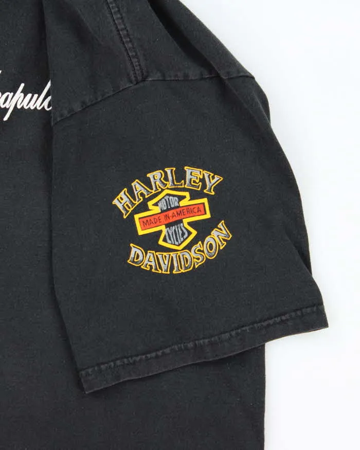 Vintage 90's Harley Davidson Acapulco Mexico Graphic T-Shirt - XL sold by Rokit product image thumbnail 4