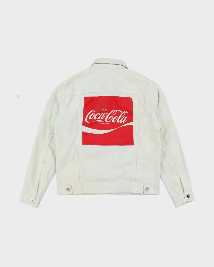 Vintage Y2K Coca Cola Graphic Printed Denim Jacket - M sold by Rokit product image thumbnail 2