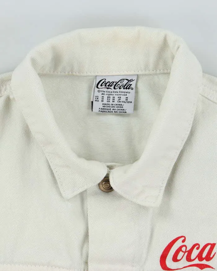 Vintage Y2K Coca Cola Graphic Printed Denim Jacket - M sold by Rokit product image thumbnail 5