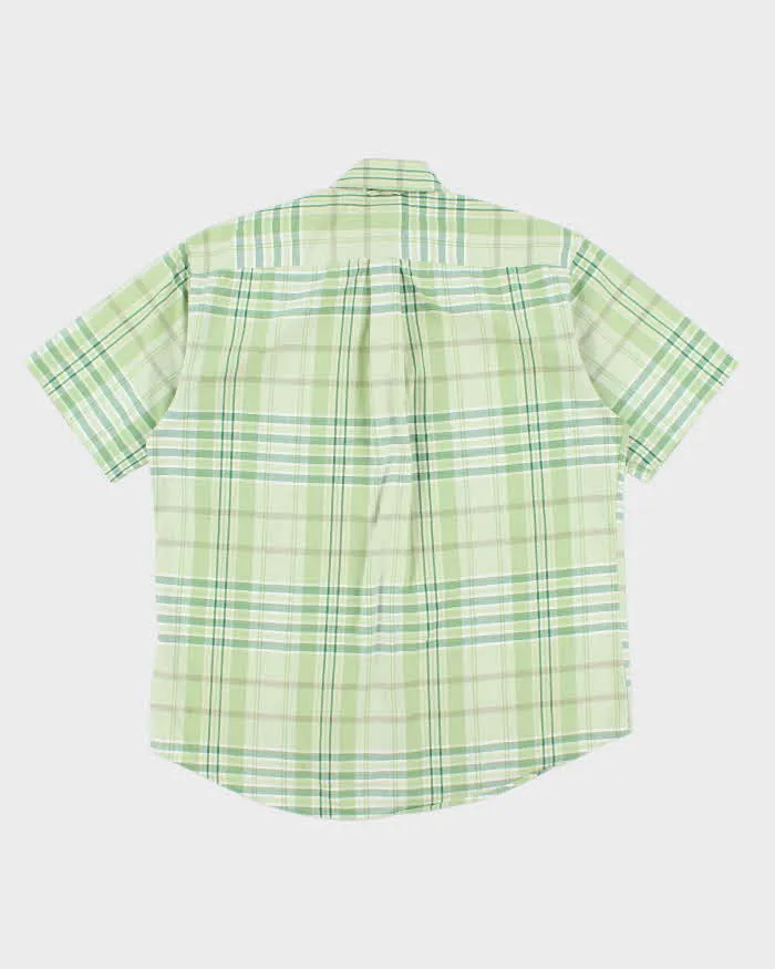 Vintage 90's Tommy Hilfiger Patterned Short Sleeve Shirt - L sold by Rokit product image thumbnail 2