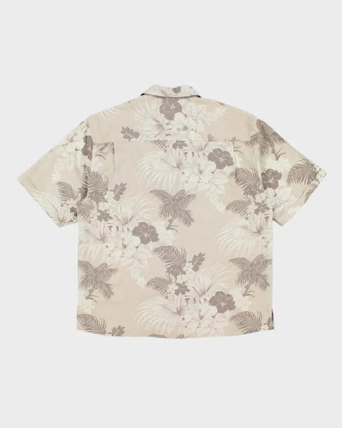 Vintage Jamaica Jaxx Floral Print Silk Hawaiian Shirt - L sold by Rokit product image thumbnail 2