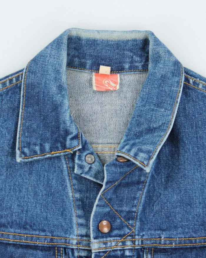 Vintage 80's GWG Dark Faded Wash Trucker Jacket - M sold by Rokit product image thumbnail 5