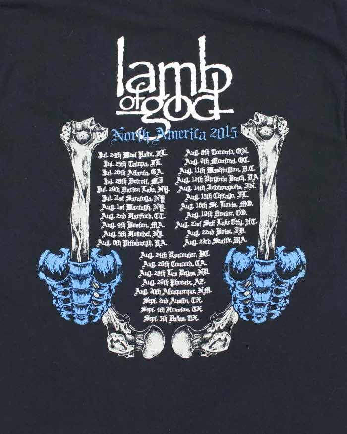 Vintage Lamb of God Graphic Band T-Shirt - L sold by Rokit product image thumbnail 4