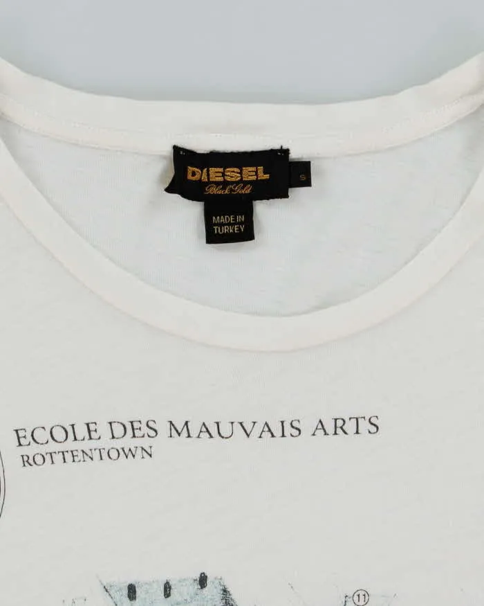 Vintage Y2K Diesel Rotten Town Graphic Long Sleeve T-Shirt - S sold by Rokit product image thumbnail 4