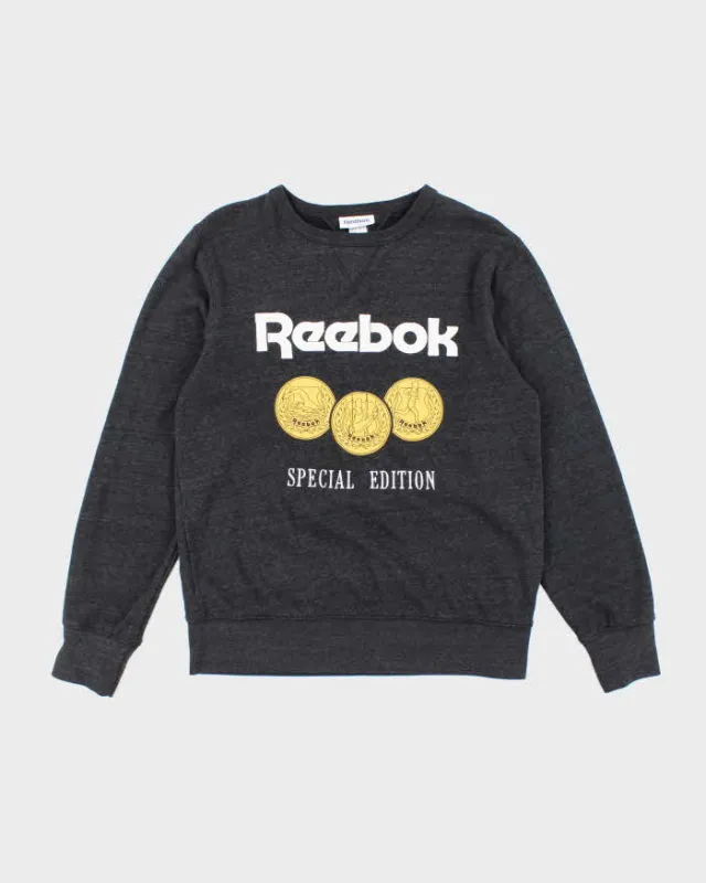 Vintage Reebok Special Edition Embroidered Medals Sweatshirt - M sold by Rokit