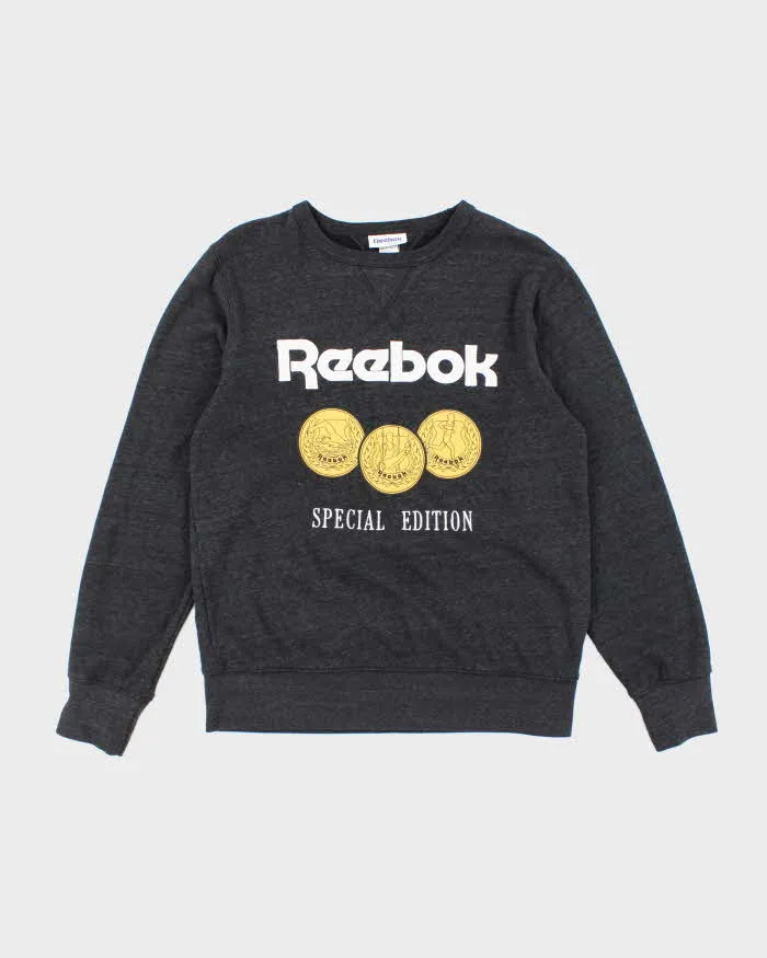 Vintage Reebok Special Edition Embroidered Medals Sweatshirt - M sold by Rokit