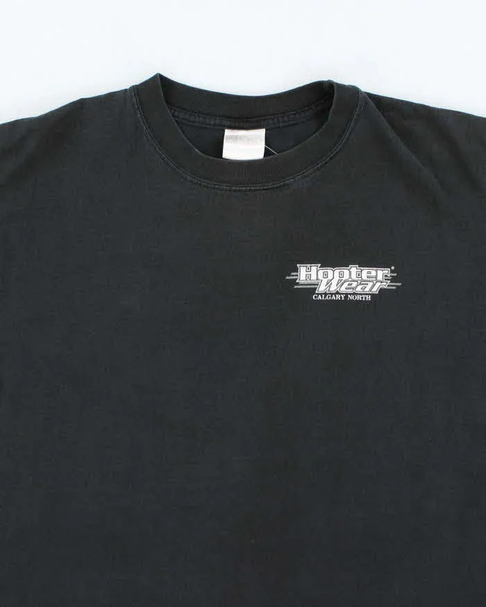 Vintage 90's Hooter Wear Motorbike Graphic T-Shirt - XL sold by Rokit product image thumbnail 3