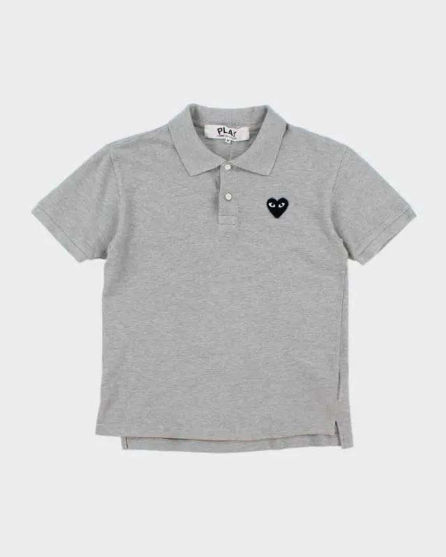 Vintage Comme Des Garcons Play Love Heart Polo Shirt - M sold by Rokit