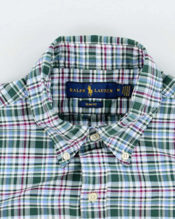 Vintage 2000's Ralph Lauren Patterned Slim Shirt - M sold by Rokit product image thumbnail 5