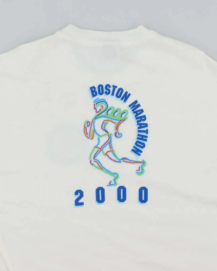 Vintage 2000's Boston Marathon Graphic Oversized T-Shirt - XL sold by Rokit product image thumbnail 4