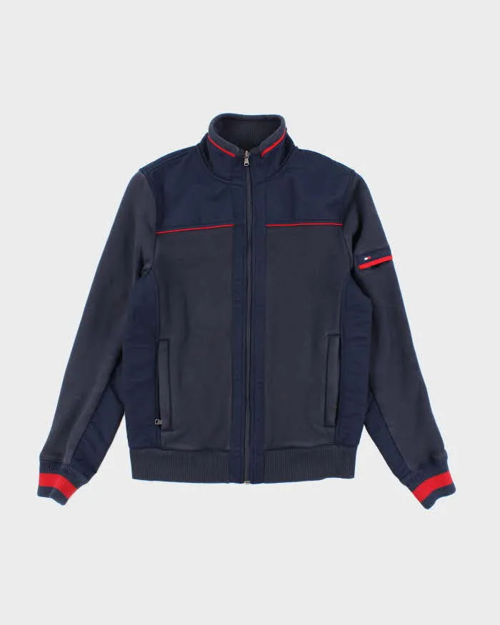 00s Tommy Hilfiger Navy Track Windbreaker - S sold by Rokit