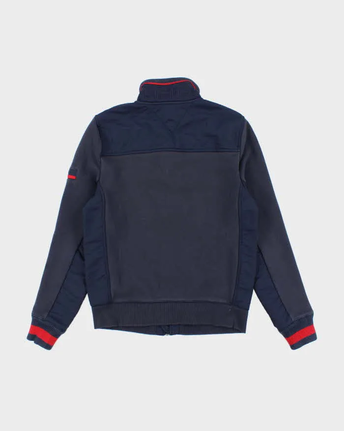 00s Tommy Hilfiger Navy Track Windbreaker - S sold by Rokit product image thumbnail 2