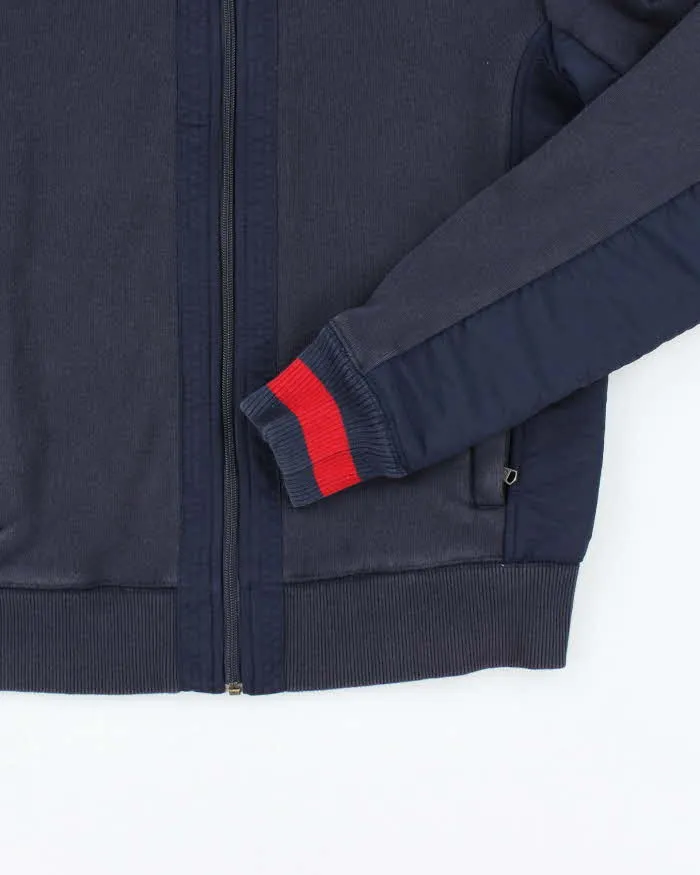 00s Tommy Hilfiger Navy Track Windbreaker - S sold by Rokit product image thumbnail 4
