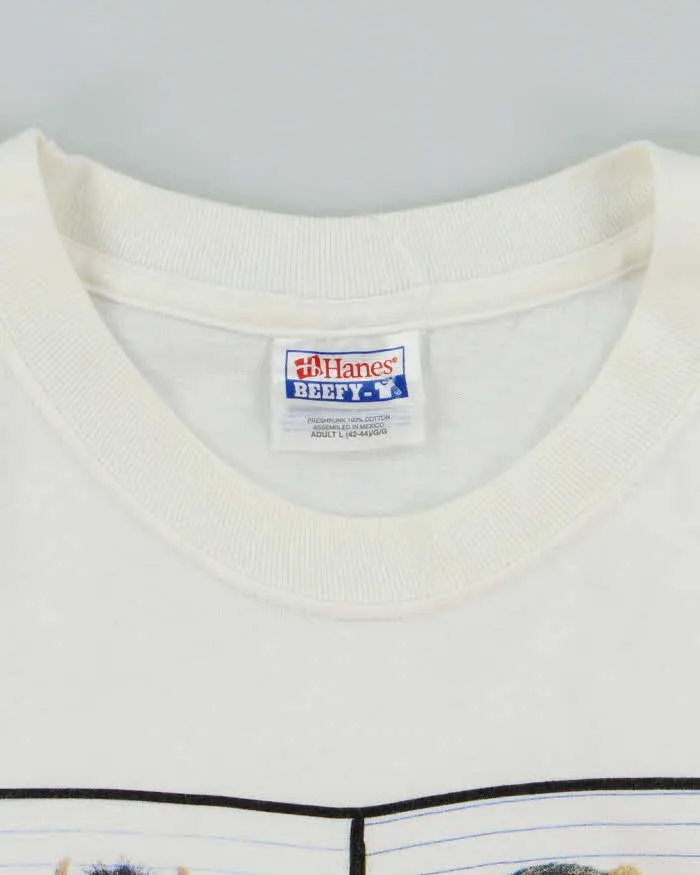 Vintage 90's Wanted Squirrel Poster Graphic T-Shirt - L sold by Rokit product image thumbnail 5