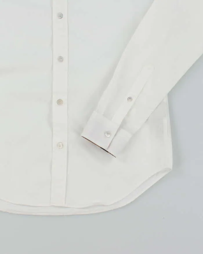 Vintage 2000's Burberry Hidden Nova Check Plain Long Sleeve Shirt - S sold by Rokit product image thumbnail 4