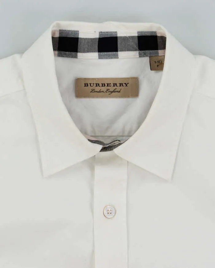 Vintage 2000's Burberry Hidden Nova Check Plain Long Sleeve Shirt - S sold by Rokit product image thumbnail 5