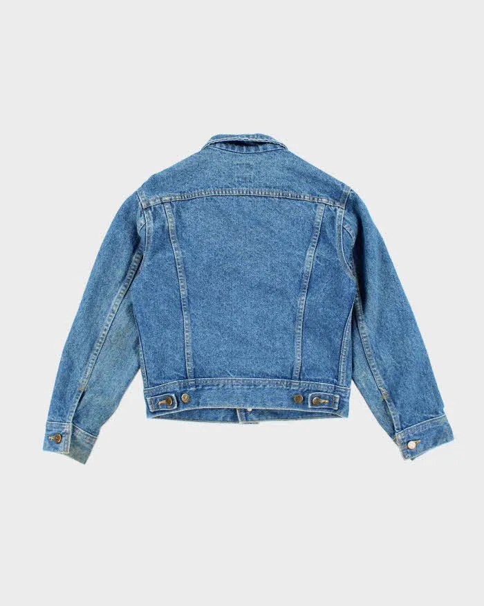 Vintage 90's Lee Faded Medium Wash Denim Jacket - XS sold by Rokit product image thumbnail 2
