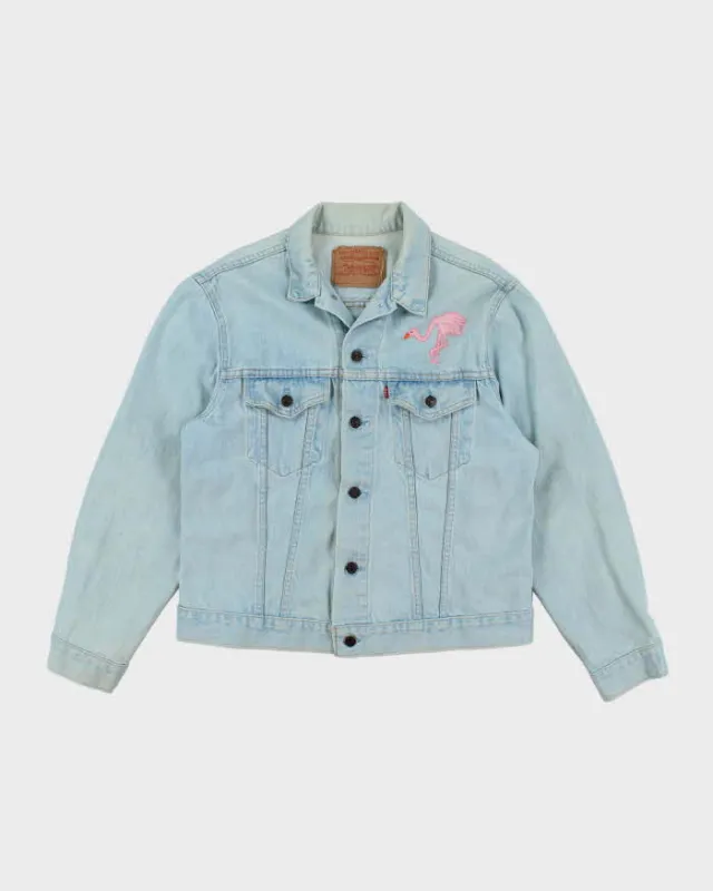 Vintage Levi's Faded Light Wash Denim Jacket - L made by Levi's