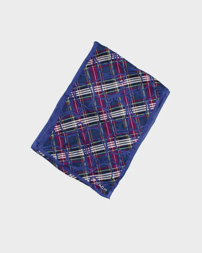 Vintage Y2k 00s Coach Monogram Silk Scarf sold by Rokit product image thumbnail 2
