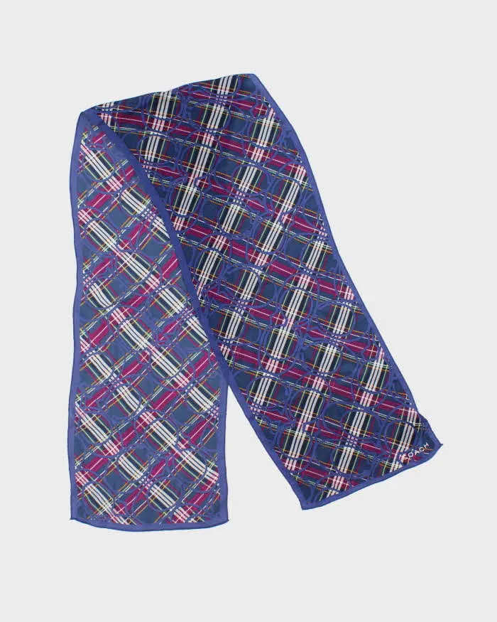 Vintage Y2k 00s Coach Monogram Silk Scarf sold by Rokit product image thumbnail 3
